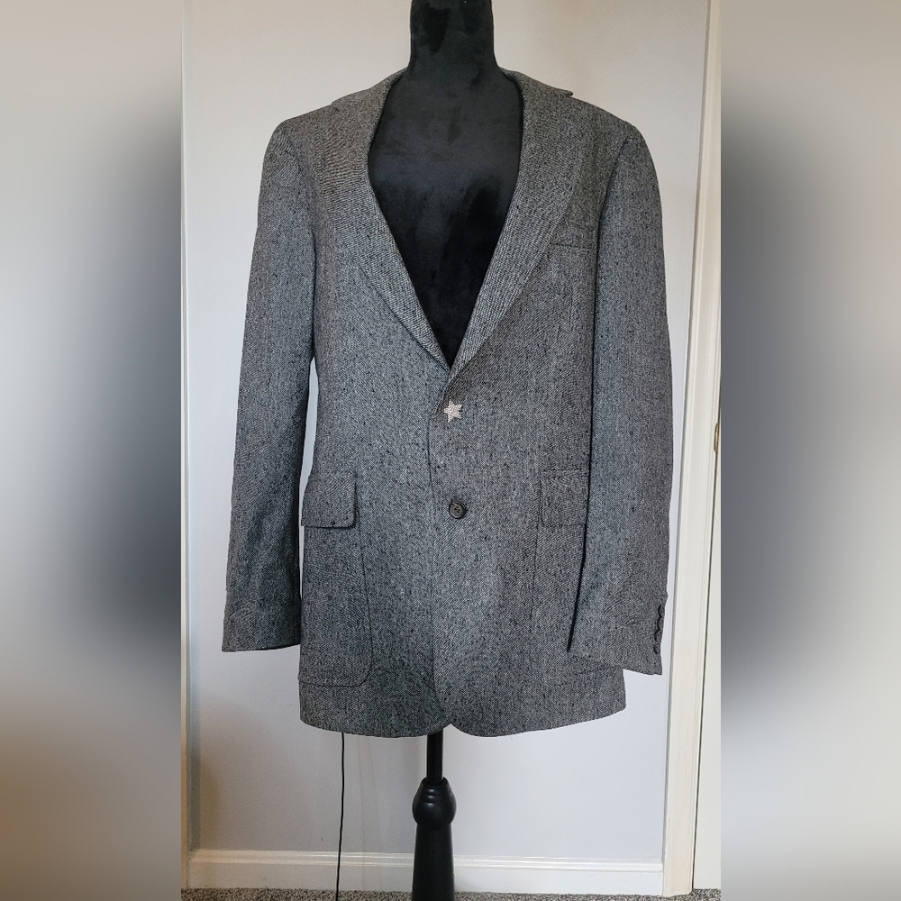 TRICIA FIX Vintage Blazer With Butterfly Sheer Cutout. NWOT Sz M - Picture 2 of 7